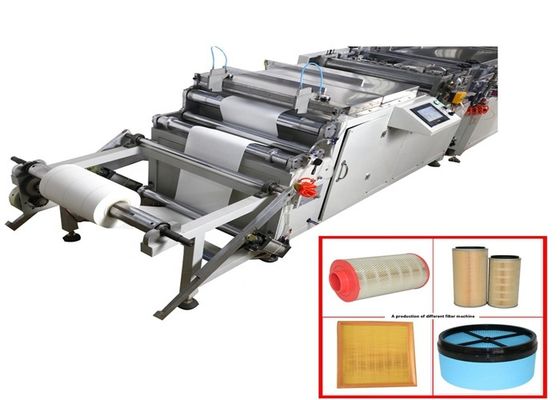 filtre à air de la voiture 380v faisant à machine 1800X1030X900mm pleaeting de papier