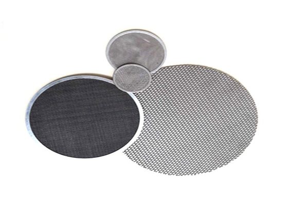 filtre de fibre en métal de 0.3-3.0mm acier inoxydable Mesh Filter micro de 50 microns