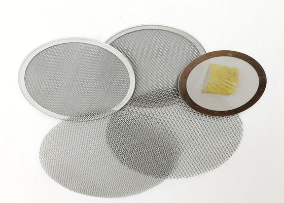 filtre de fibre en métal de 0.3-3.0mm acier inoxydable Mesh Filter micro de 50 microns