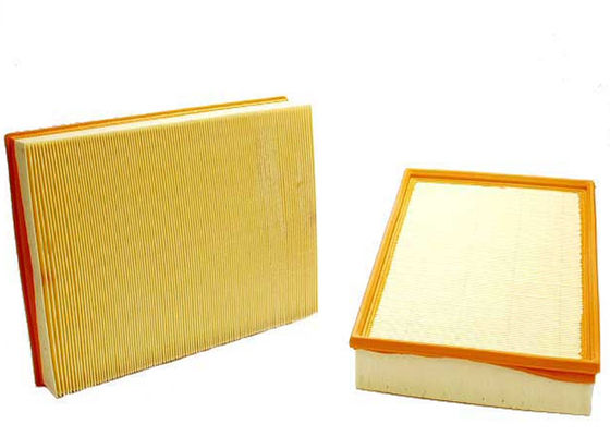 le filtre à air 17801-37021 de l'unité centrale 4.0L, le filtre à air carré jaune ISO9001 a approuvé