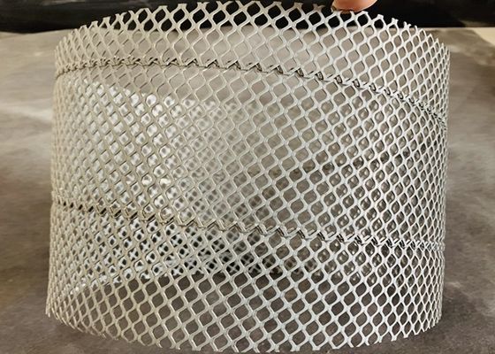 La maille de soudure en spirale de filtre à air, le grillage galvanisé par 3mm ISO9001 a approuvé