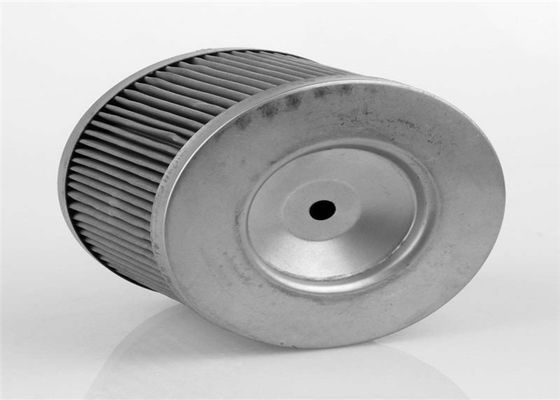 Résistant à hautes températures hydraulique aggloméré d'élément filtrant d'acier inoxydable de baril