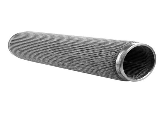 Filtre de fibre en métal SS316, diamètre de tube de Mesh Filter Element 30mm de fil