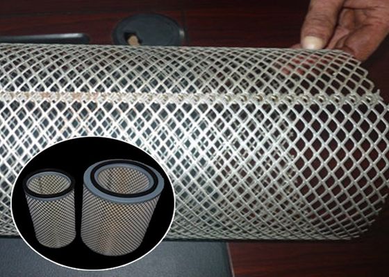 l'air de la poussière de 0.8mm a galvanisé la production d'élément filtrant de Mesh Air Filter Material For de filtre en métal