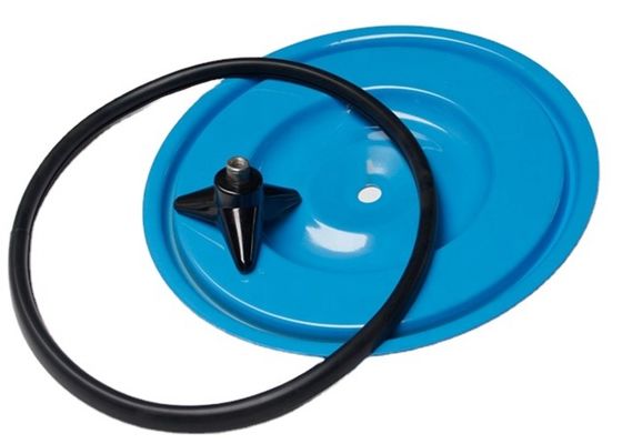 Couvercle trois anti de jet de morceau de filtre à air avec Ring Triangular Handle en caoutchouc rond