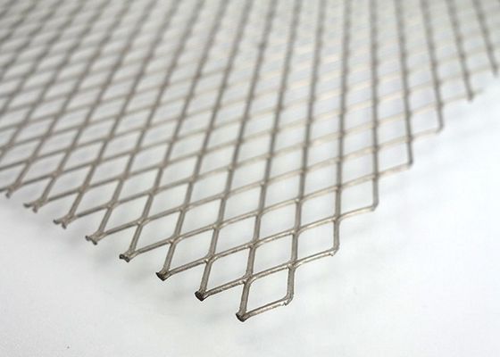 Couleur carrée galvanisée prismatique d'argent du grillage 0.6mm pour le filtre à air