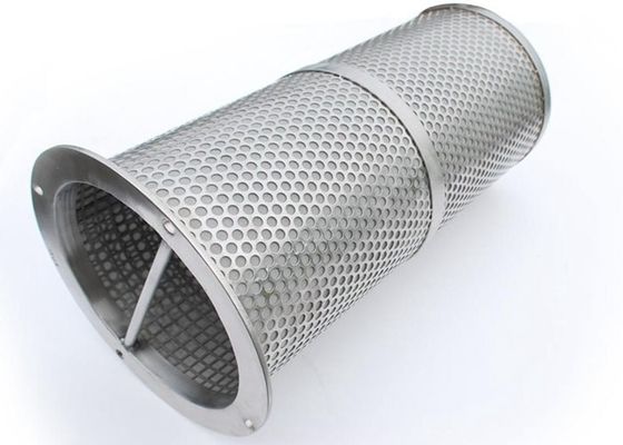 Filtre de fibre en métal SS316, diamètre de tube de Mesh Filter Element 30mm de fil