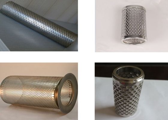 élément filtrant d'acier inoxydable d'épaisseur de 0.35-0.5mm multicouche