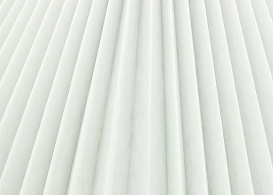 Matériel 2 Kn/M Tensile Strength de charbon actif de papier filtre de Whtie Hepa