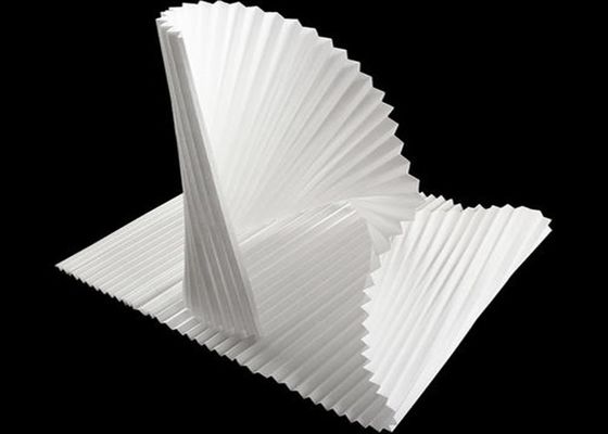 Bas papier filtre de la résistance HEPA, PE inodore Nonvowens de papier filtre d'Ashless