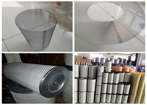 compresseur de machine de fabrication du filtre à air 3kw soudant 40kva