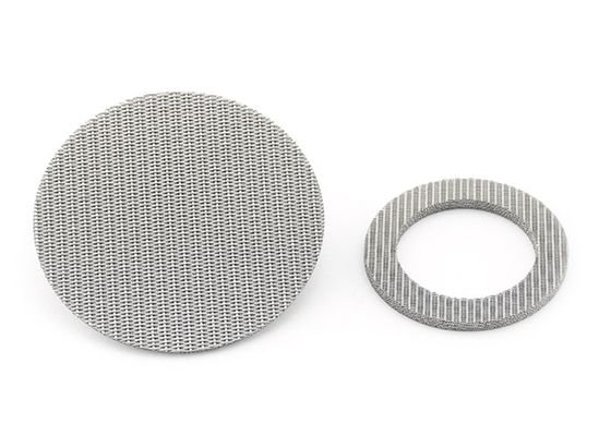Micron Mesh Filter, 2,6 millimètres du rond 50 d'acier inoxydable Mesh Water Filter