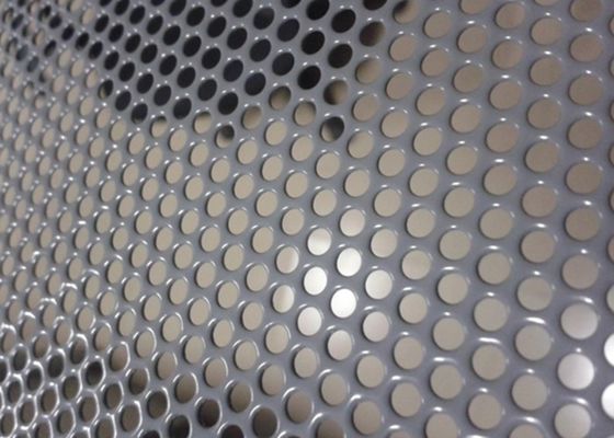 8 filtre à air Mesh Punched Hexagonal Anti Crack du × 16mm
