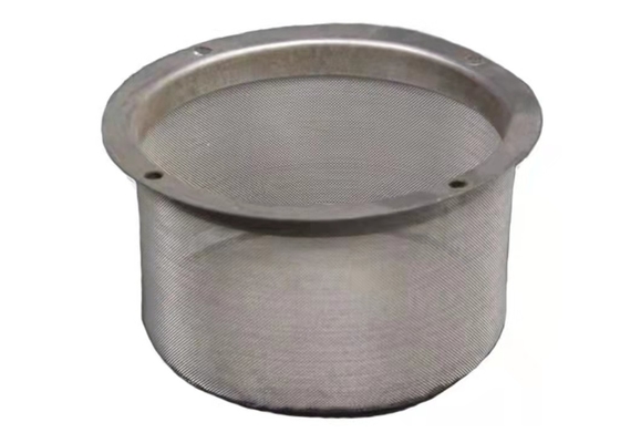 Type industriel baril de l'élément filtrant d'acier inoxydable de 20 microns Y de cachetage d'aide de bordure