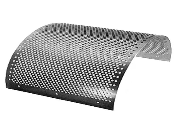 Plat décoratif rond d'acier inoxydable Mesh Ventilation Heat Dissipation Sieve du trou 0.5mm