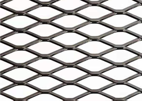 Bâtiment décoratif galvanisé de Mesh Mechanical Protection Diamond Tensile de fil de 0.8mm