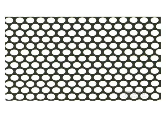 le gril décoratif de fil de plat de 0.35mm a perforé le filet de poinçon d'étagère avec le cadre