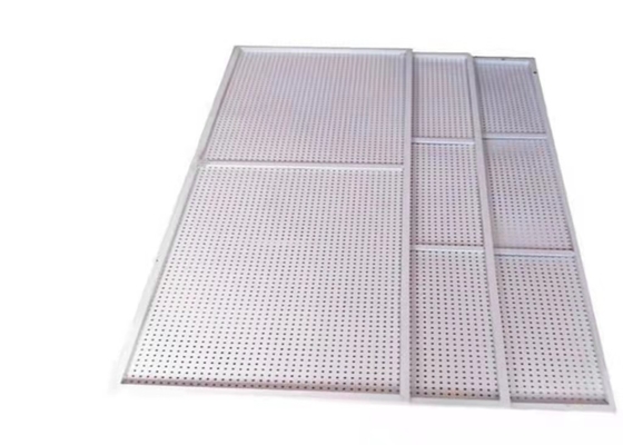 présentoir décoratif de plat de Mesh Fixed On Wall Orifice en métal de fil de 0.6mm