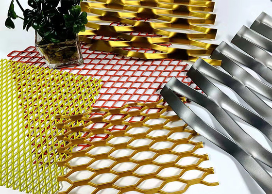 Mesh Various Colors en acier 0.4mm décoratif inoxydable