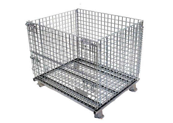 Le tri exprès entreposent le fil pliable Mesh Cage Turnover Iron Frame de 6.4mm