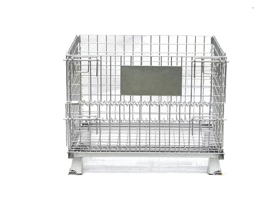 Papillon pliable de Mesh Cage Alkali Resistant Metal de fil de la boîte Ss304 de chiffre d'affaires