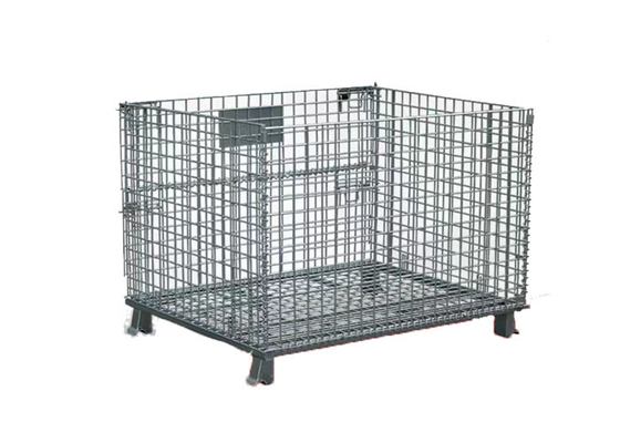 Le tri exprès entreposent le fil pliable Mesh Cage Turnover Iron Frame de 6.4mm