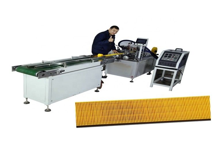 5-65m/Min Air Filter Making Machine, machine 50HZ de plissage rotatoire