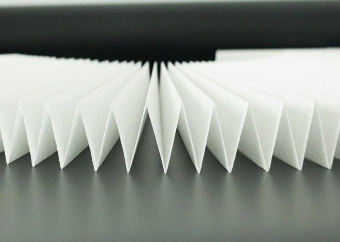 Papier de filtre à air de Hepa de contenu de résine de 27%, papier filtre de 0,2 microns