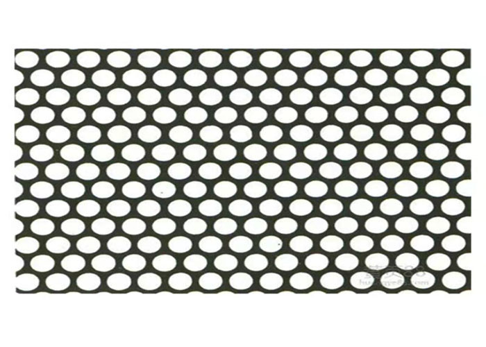 le gril décoratif de fil de plat de 0.35mm a perforé le filet de poinçon d'étagère avec le cadre