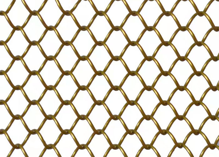 Mesh Various Colors en acier 0.4mm décoratif inoxydable