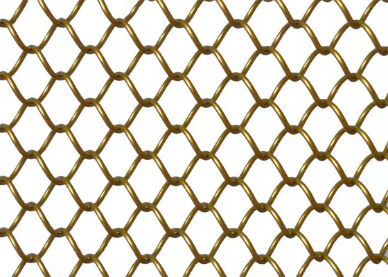 Mesh Various Colors en acier 0.4mm décoratif inoxydable